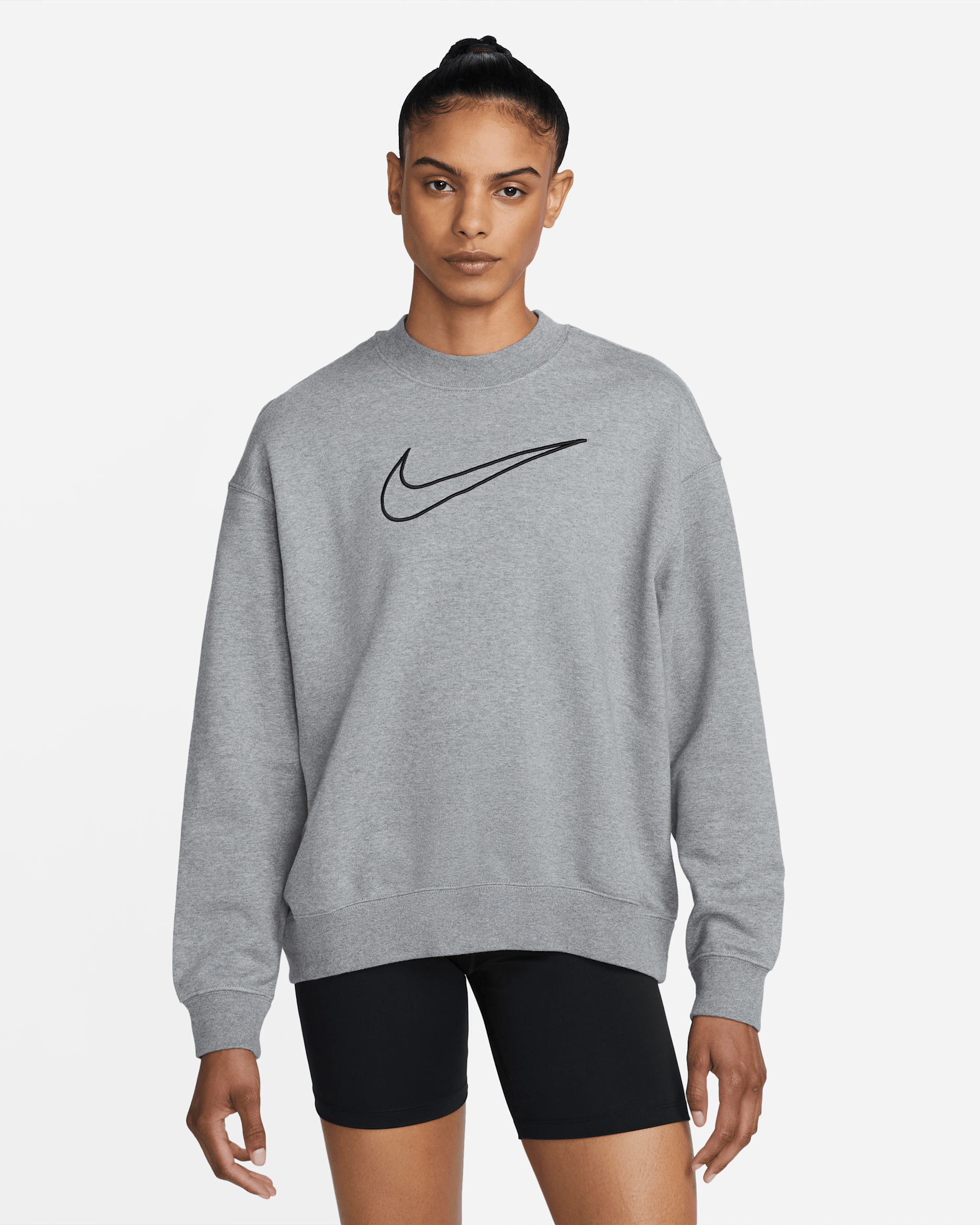 Nike Dri-FIT Get Fit Women's Graphic Crewneck Sweatshirt. Nike.com